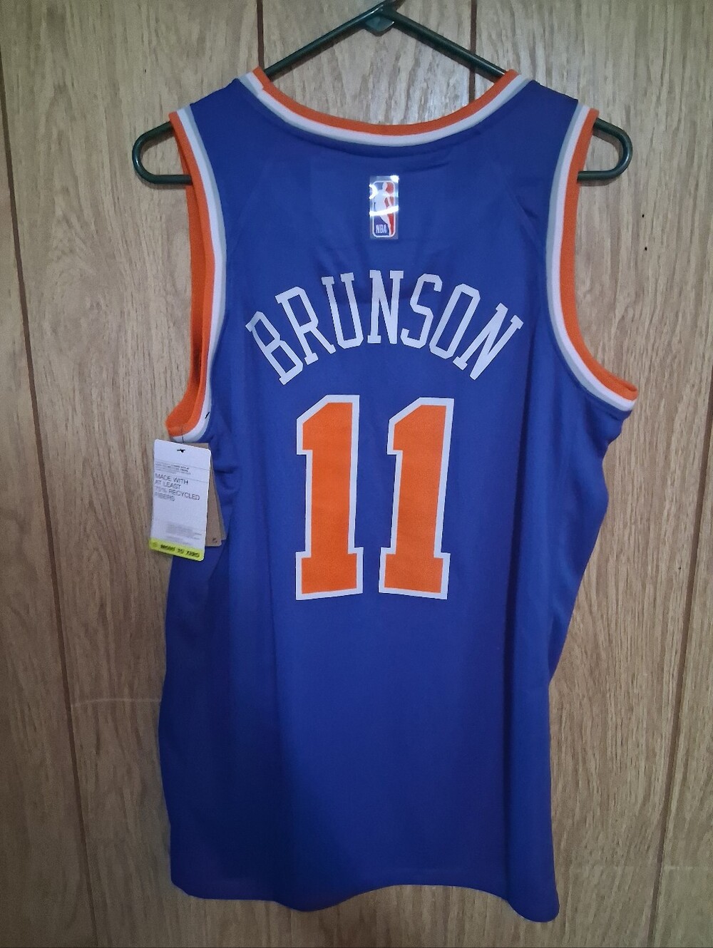 Mystery Sports Card With Jalen Brunson New York Knicks Large Icon Jersey